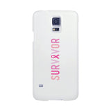 Survivor White Phone Case