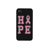 Hope Ribbon Black Phone Case
