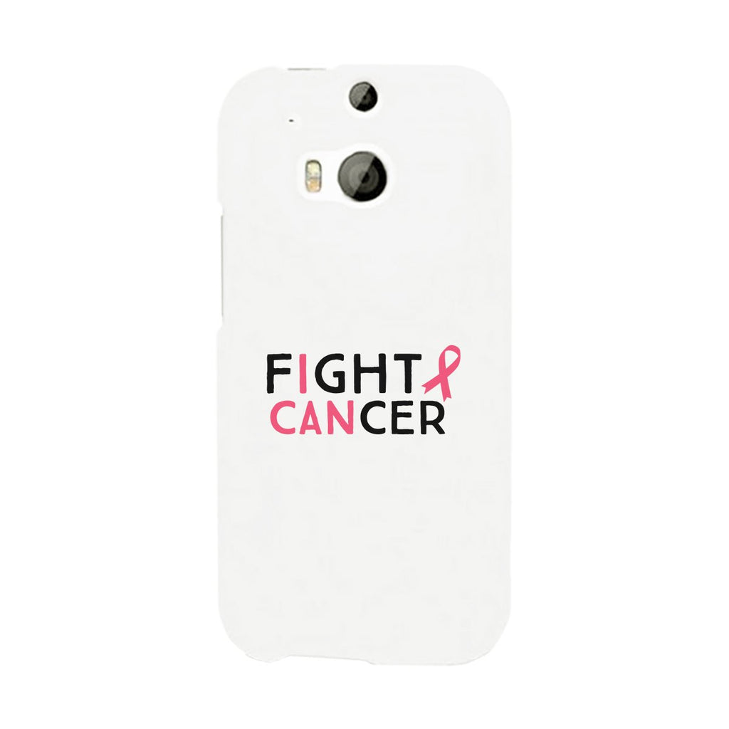 Fight Cancer I Can White Phone Case