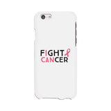 Fight Cancer I Can White Phone Case