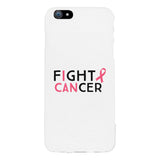 Fight Cancer I Can White Phone Case