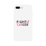 Fight Cancer I Can White Phone Case