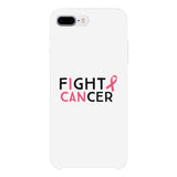 Fight Cancer I Can White Phone Case