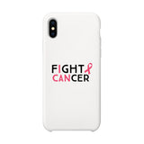 Fight Cancer I Can White Phone Case