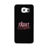 Fight Together Breast Cancer Awareness Black Phone Case