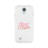 Fight Together Breast Cancer Awareness White Phone Case