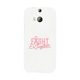 Fight Together Breast Cancer Awareness White Phone Case