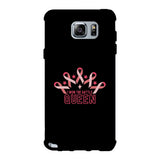 Won The Battle Queen Breast Cancer Awareness Black Phone Case
