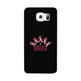 Won The Battle Queen Breast Cancer Awareness Black Phone Case