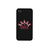 Won The Battle Queen Breast Cancer Awareness Black Phone Case