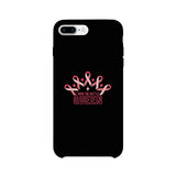 Won The Battle Queen Breast Cancer Awareness Black Phone Case