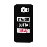 Straight Outta Chemo Breast Cancer Black Phone Case
