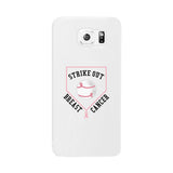 Keeping The Lumps Out Of My Cups Breast Cancer White Phone Case