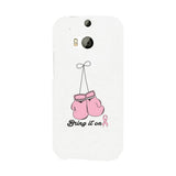 Bring It On Breast Cancer Awareness Boxing White Phone Case