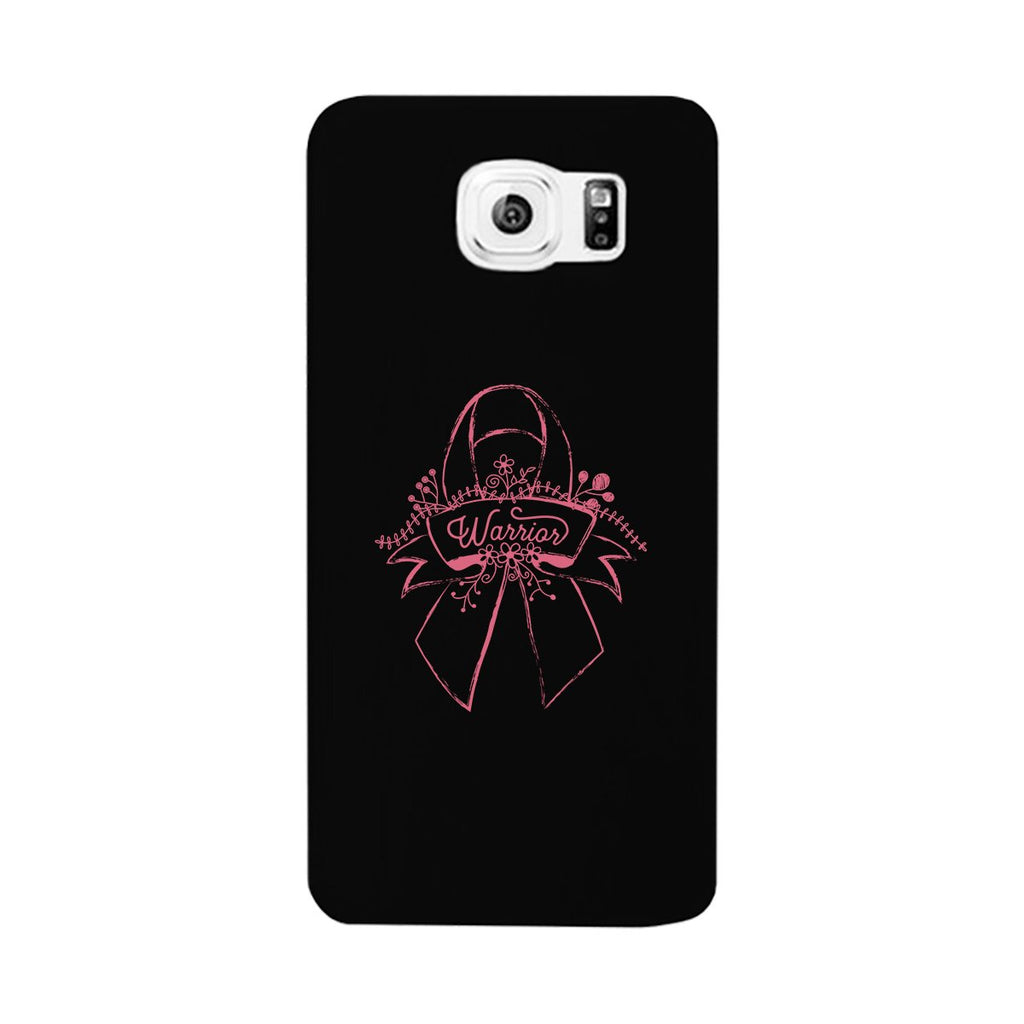 Warrior Breast Cancer Awareness Black Phone Case
