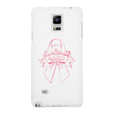 Warrior Breast Cancer Awareness White Phone Case