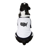 I Love USA Map 4th Of July Decorative Baseball Tee Small Dogs Only
