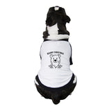 Bearry Christmas Bear Pets Black And White Baseball Shirt
