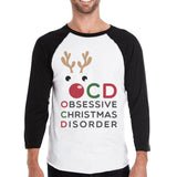 Rudolph OCD Mens Baseball Shirt