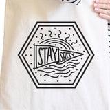 Stay Salty Cute Beach Tote Bag Natural Perfect Summer Gift Ideas
