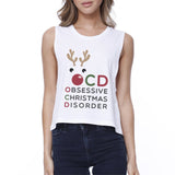Rudolph OCD Womens Crop Top