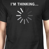 I Am Thinking Men's T-shirt Graphic Shirt Short Sleeve Cotton Tee