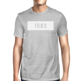 198X Mens Grey Graphic T-Shirt Funny Gift Ideas Birthday Gift Ideas