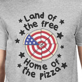 Home Of The Pizza Funny Saying Men's Graphic Tanks For 4th Of July