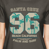 Santa Cruz Beach California Womens Dark Grey Shirt