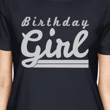 Birthday Girl Womens Navy Shirt