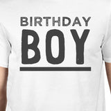 Birthday Boy Mens White Shirt