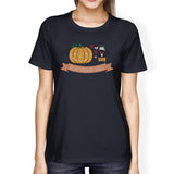 Pumpkin Spice Relationship Goals Womens Navy Shirt