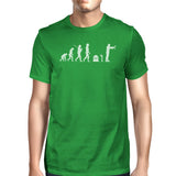 Zombie Evolution Mens Green Shirt