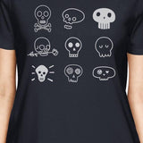 Skulls Womens Navy Shirt