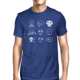 Skulls Mens Royal Blue Shirt