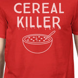 Cereal Killer Mens Red Shirt