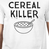 Cereal Killer Mens White Shirt