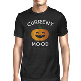 Pumpkin Current Mood Mens Black Shirt