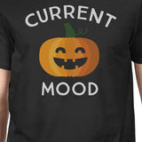 Pumpkin Current Mood Mens Black Shirt