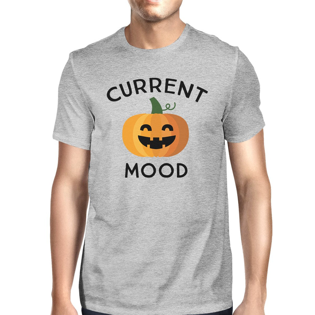 Pumpkin Current Mood Mens Grey Shirt