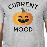 Pumpkin Current Mood Mens Grey Shirt
