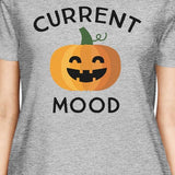 Pumpkin Current Mood Womens Grey Shirt
