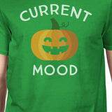 Pumpkin Current Mood Mens Green Shirt