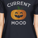Pumpkin Current Mood Womens Navy Shirt