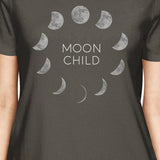 Moon Child Womens Dark Grey Shirt