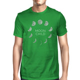 Moon Child Mens Green Shirt