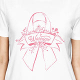 Warrior Breast Cancer Awareness Womens White Shirt