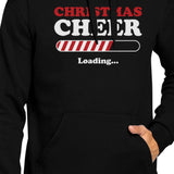 Christmas Cheer Loading Hoodie Holiday Hooded Pullover Fleece