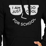 Too Cool For School Black Hoodie