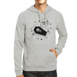 So Dead Inside Coffin Grey Hoodie
